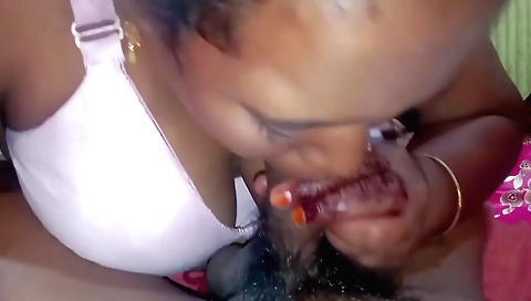 Chubby indian bhabhi gets hard while fucking a big dick