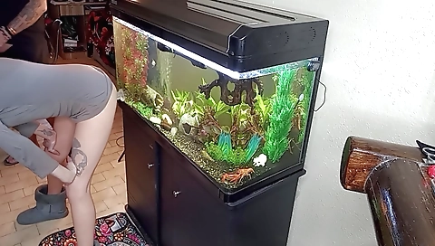 Indian brunette making a homemade video with her boyfriend