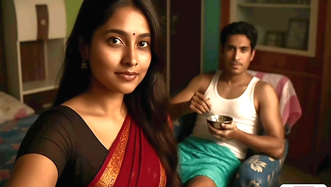 Hot brunette milf 18+ with a beautiful body 18+ porn video