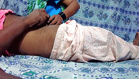 Indian babe in sexy black lingerie gets pounded by a fucker