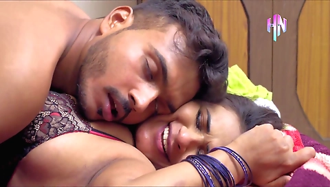 Big boobs brunette milf is getting fucked on the bed